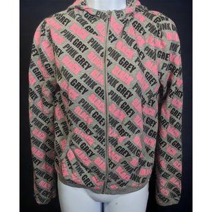 Divided By H&M Black Pink Grey Hoodie